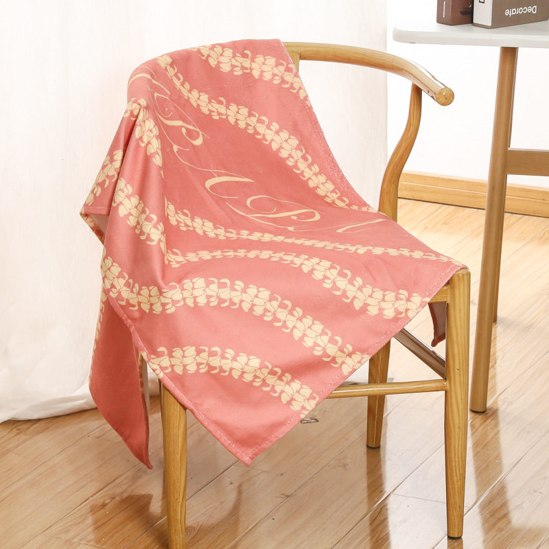 Πετσέτα παραλίας Yefei Home Textiles – 50% βαμβάκι, 50% πολυεστέρας, GSM 400–500, 40s κλώνος, ραφή και εκτύπωση