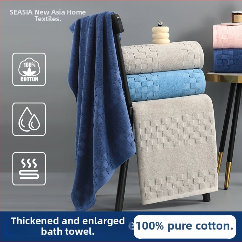 Xinya πετσέτα μπάνιου, βαμβάκι, 300-400 g, 32 νήματα, επίπεδη ύφανση