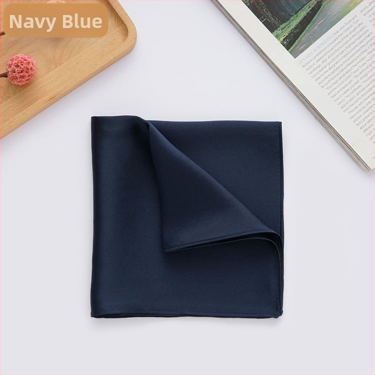 Μαντήλι τσέπης από μεταξωτή μουριά, unisex, ενήλικες