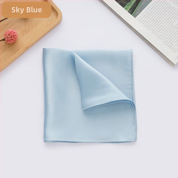 Μαντήλι τσέπης από μεταξωτή μουριά, unisex, ενήλικες