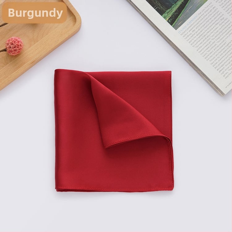 Μαντήλι τσέπης από μεταξωτή μουριά, unisex, ενήλικες