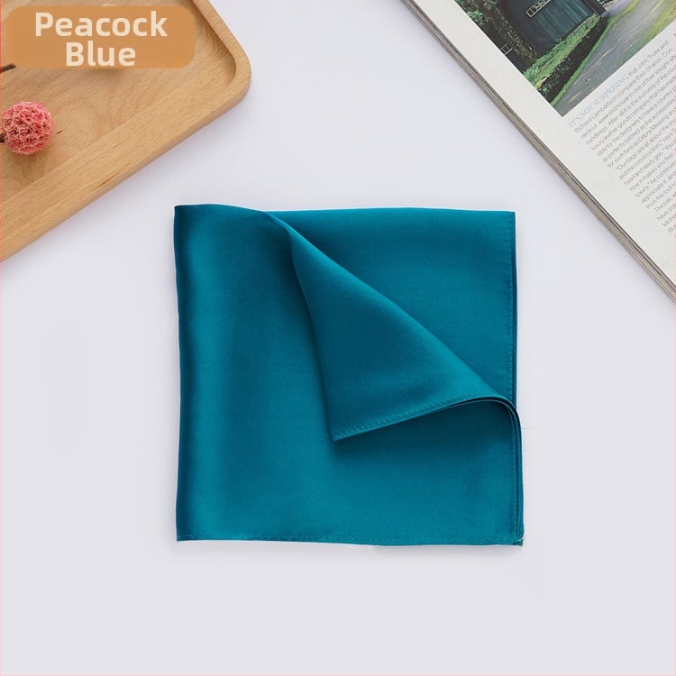 Μαντήλι τσέπης από μεταξωτή μουριά, unisex, ενήλικες