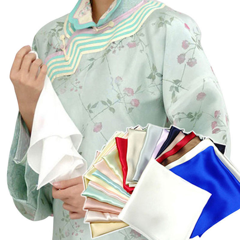 Μαντήλι τσέπης από μεταξωτή μουριά, unisex, ενήλικες