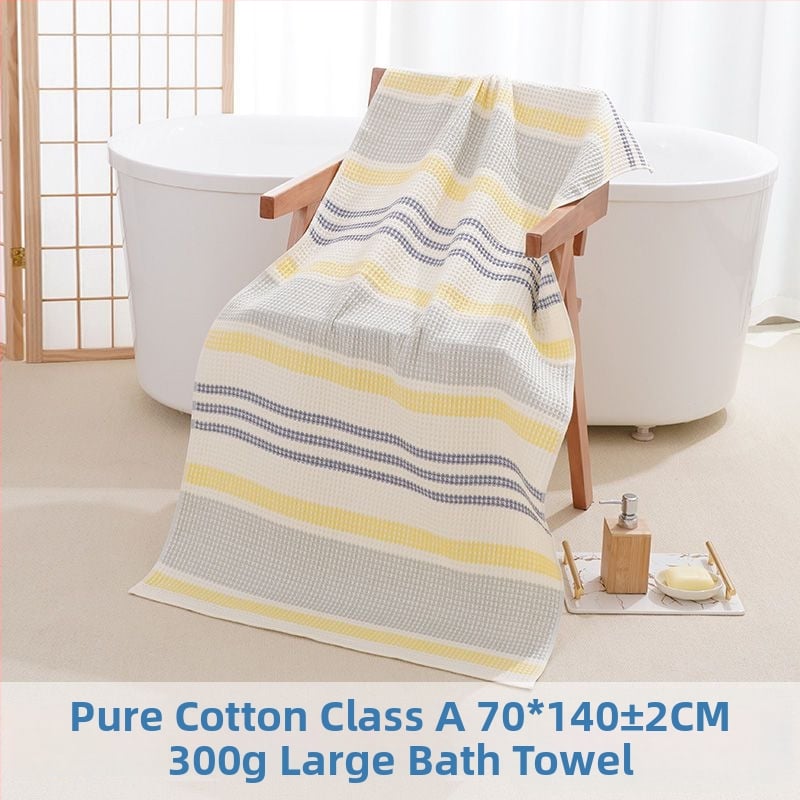 Βαμβακερή γάζα πετσέτα μπάνιου, μαλακή, απορροφητική, χωρίς νήματα, τετράγωνη, 150D Jacquard, κατάλληλη για ενήλικες και νεογνά