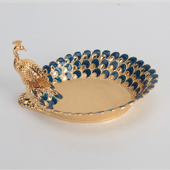 Чиния за плодове от алуминиева сплав, със животински модел, скандинавски стил, за сервиране на плодове и декорация.