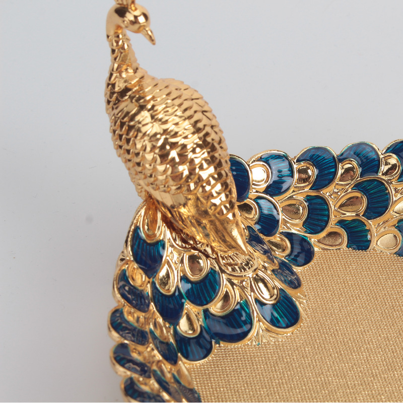 Чиния за плодове от алуминиева сплав, със животински модел, скандинавски стил, за сервиране на плодове и декорация.