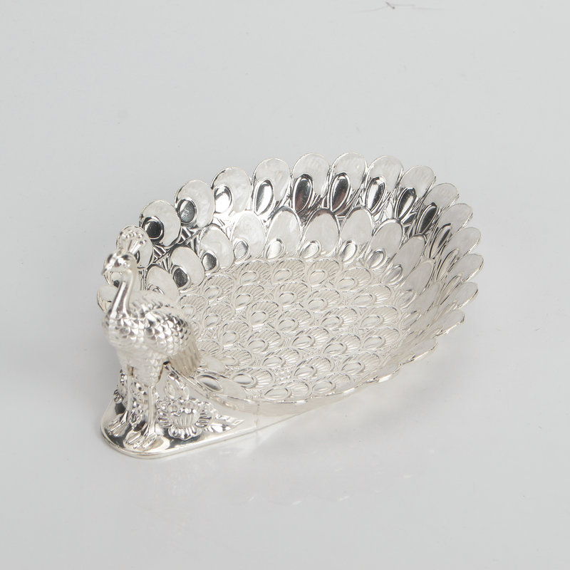 Чиния за плодове от алуминиева сплав, със животински модел, скандинавски стил, за сервиране на плодове и декорация.