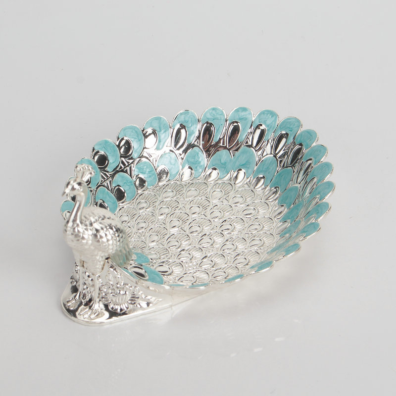 Чиния за плодове от алуминиева сплав, със животински модел, скандинавски стил, за сервиране на плодове и декорация.