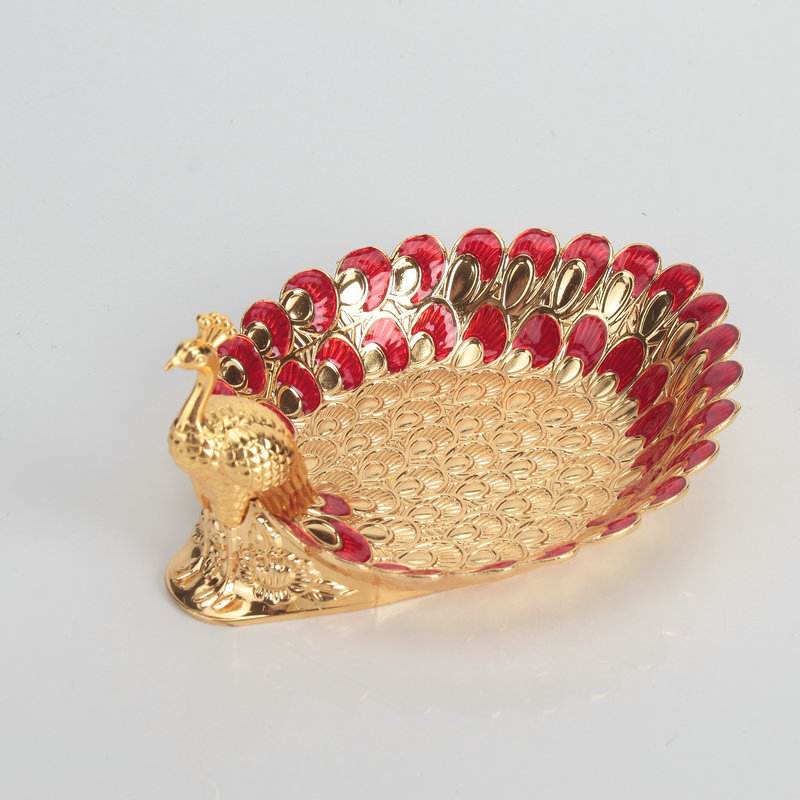 Чиния за плодове от алуминиева сплав, със животински модел, скандинавски стил, за сервиране на плодове и декорация.