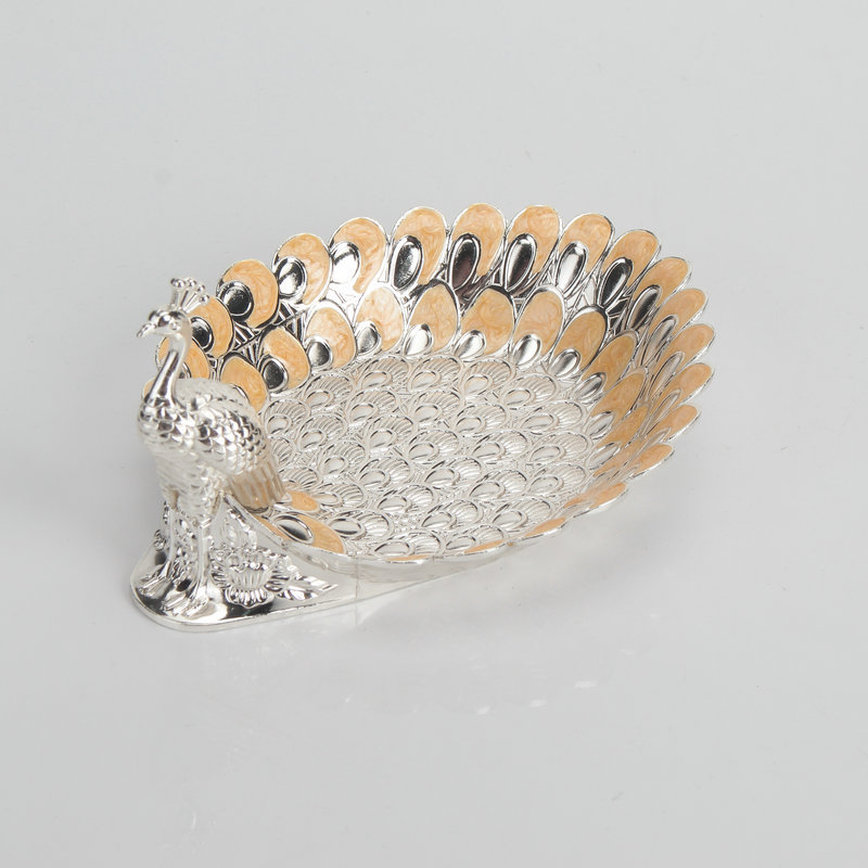 Чиния за плодове от алуминиева сплав, със животински модел, скандинавски стил, за сервиране на плодове и декорация.