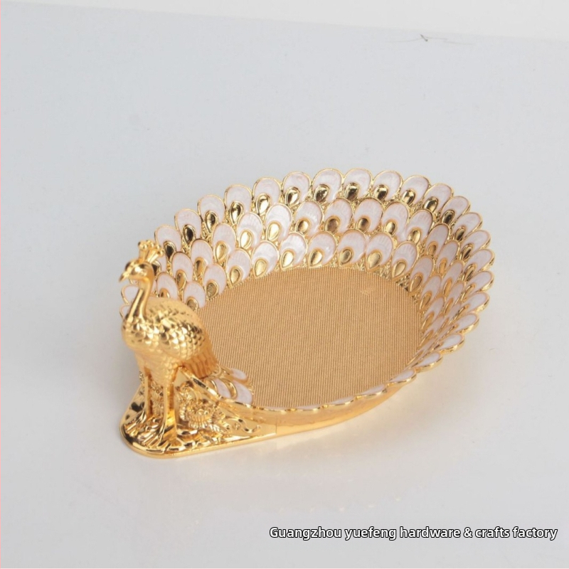 Чиния за плодове от алуминиева сплав, със животински модел, скандинавски стил, за сервиране на плодове и декорация.