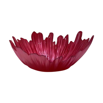 Stiklo vaisių lėkštė Housefan — be švino, pritaikoma, šiuolaikinio minimalistinio stiliaus, paruošta dovanai