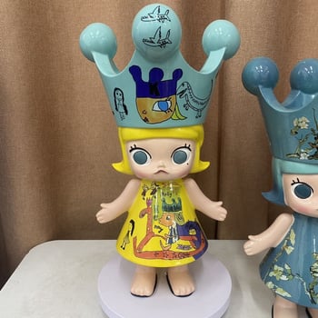 Figura princeze od smole za stol, koreanski stil, pogodna za poslovna darivanja