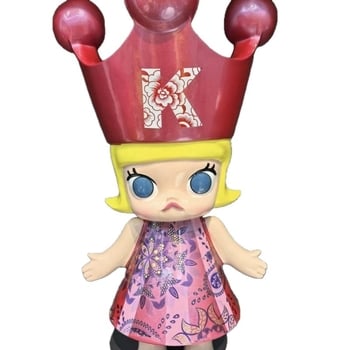 Figura princeze od smole za stol, koreanski stil, pogodna za poslovna darivanja