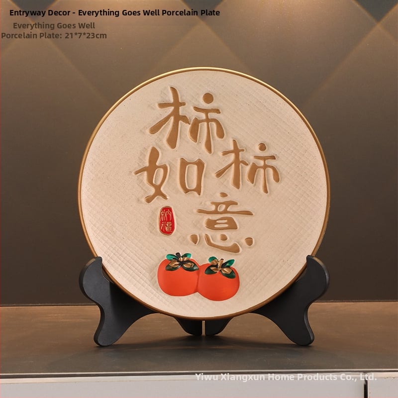 Dekoratīva figūriņa ķīniešu stilā, no sintētiskā sveķu materiāla, puse rokdarbs un puse mašīnveida darbs