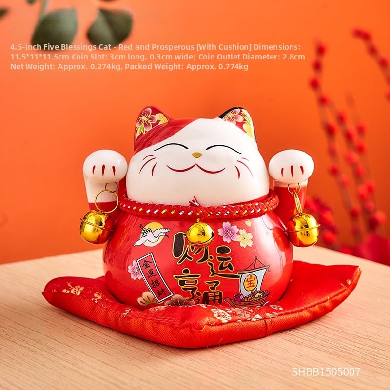 Katės figūrėlė – taupyklė, namų ir biuro interjerui, universalus stilius, gimtadienio dovana