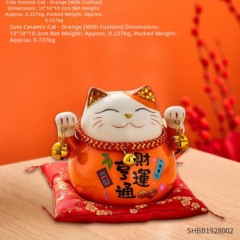 Katės figūrėlė – taupyklė, namų ir biuro interjerui, universalus stilius, gimtadienio dovana