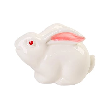 Keramički zeko ukras za čaj, tea pet, moderni minimalistički stil, poklon za putovanje, poslovni/promocijski poklon