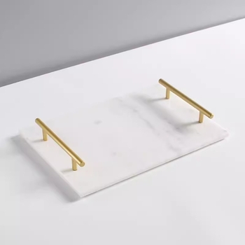 Nordic stil pladanj od smole s imitacijom mramora za nakit, deserte, kupaonsko skladištenje i aromaterapiju • Materijal: Smola • Marka: Yihong artworks • Šifra proizvoda: Marble tray • Površina: 3283093