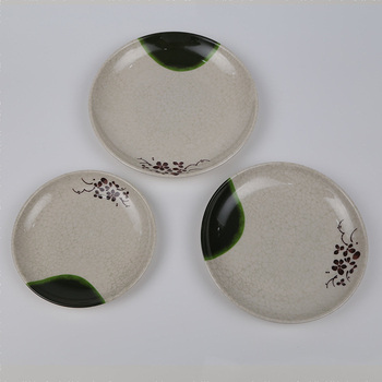 Melamin kružni tanjur, glazirana površina, moderan minimalistički stil, mogućnost ispisa logotipa, mogućnosti prilagodbe