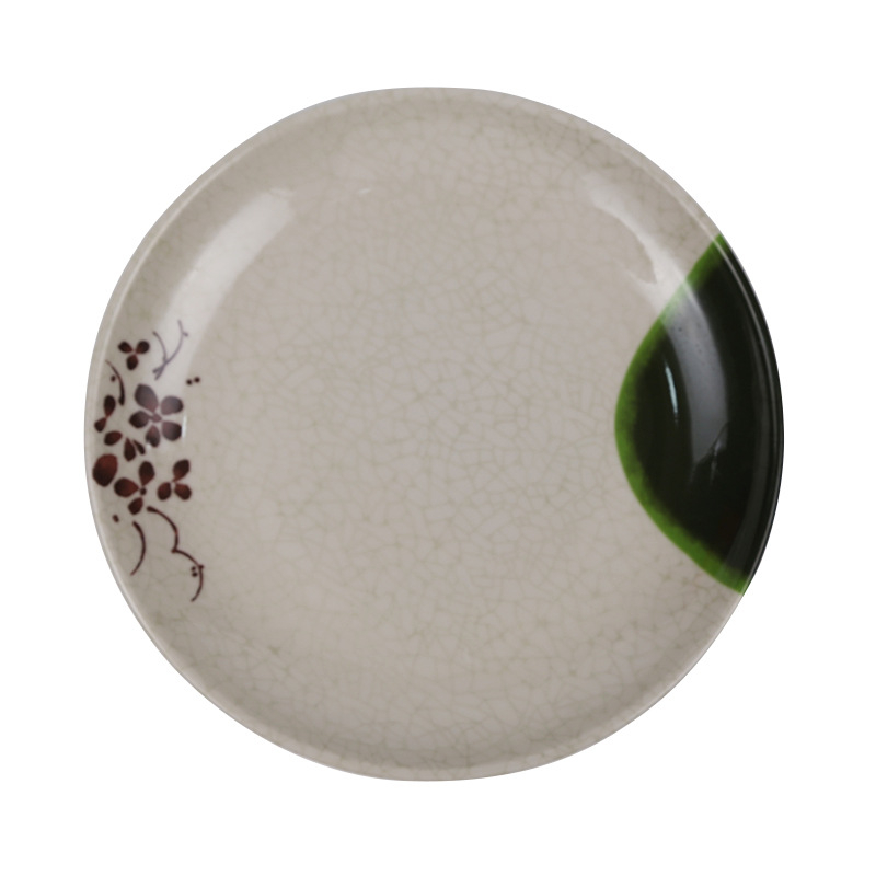 Melamin kružni tanjur, glazirana površina, moderan minimalistički stil, mogućnost ispisa logotipa, mogućnosti prilagodbe