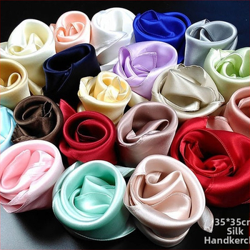 Носна кърпичка от мулберийска коприна, 12 г, 100% коприна, персонализирана обработка