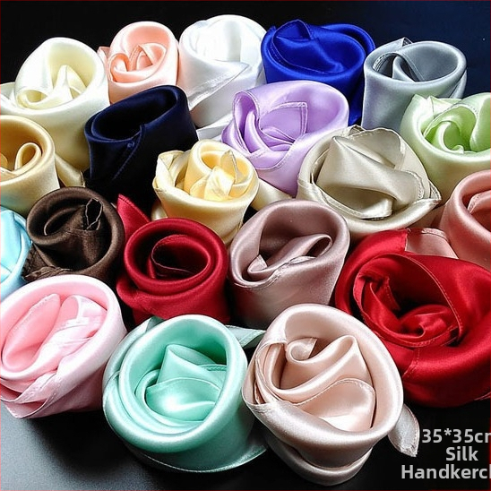 Носна кърпичка от мулберийска коприна, 12 г, 100% коприна, персонализирана обработка