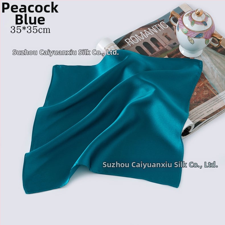 Носна кърпичка от мулберийска коприна, 12 г, 100% коприна, персонализирана обработка