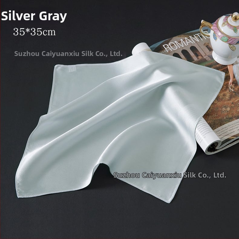 Носна кърпичка от мулберийска коприна, 12 г, 100% коприна, персонализирана обработка