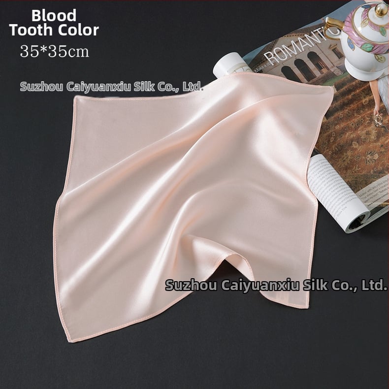 Носна кърпичка от мулберийска коприна, 12 г, 100% коприна, персонализирана обработка