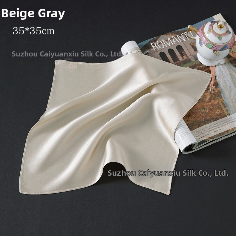 Носна кърпичка от мулберийска коприна, 12 г, 100% коприна, персонализирана обработка