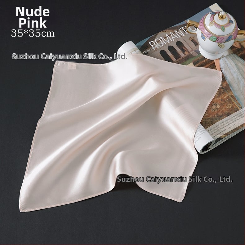 Носна кърпичка от мулберийска коприна, 12 г, 100% коприна, персонализирана обработка