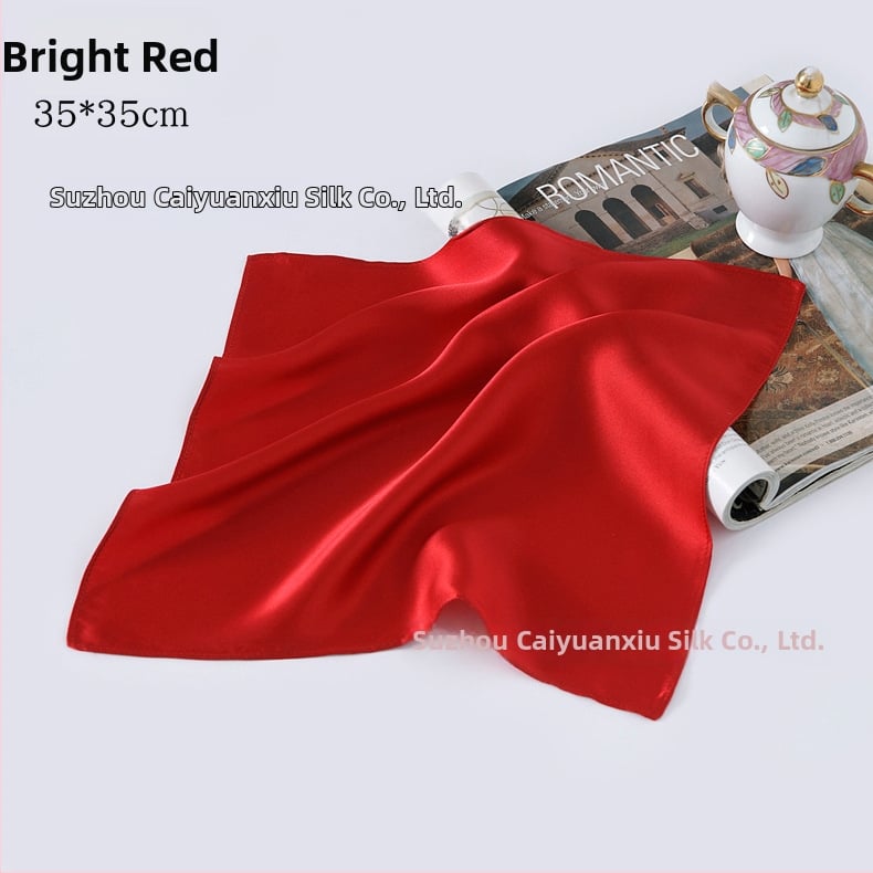 Носна кърпичка от мулберийска коприна, 12 г, 100% коприна, персонализирана обработка