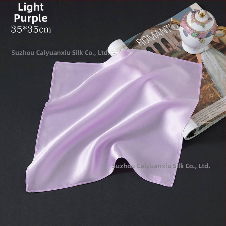 Носна кърпичка от мулберийска коприна, 12 г, 100% коприна, персонализирана обработка