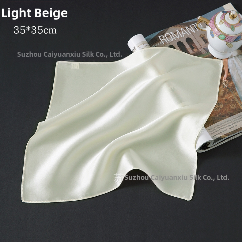 Носна кърпичка от мулберийска коприна, 12 г, 100% коприна, персонализирана обработка