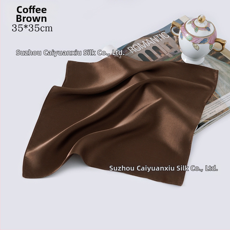 Носна кърпичка от мулберийска коприна, 12 г, 100% коприна, персонализирана обработка