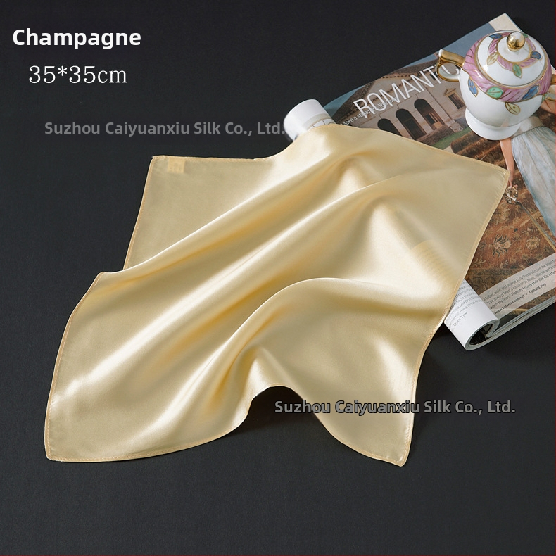 Носна кърпичка от мулберийска коприна, 12 г, 100% коприна, персонализирана обработка