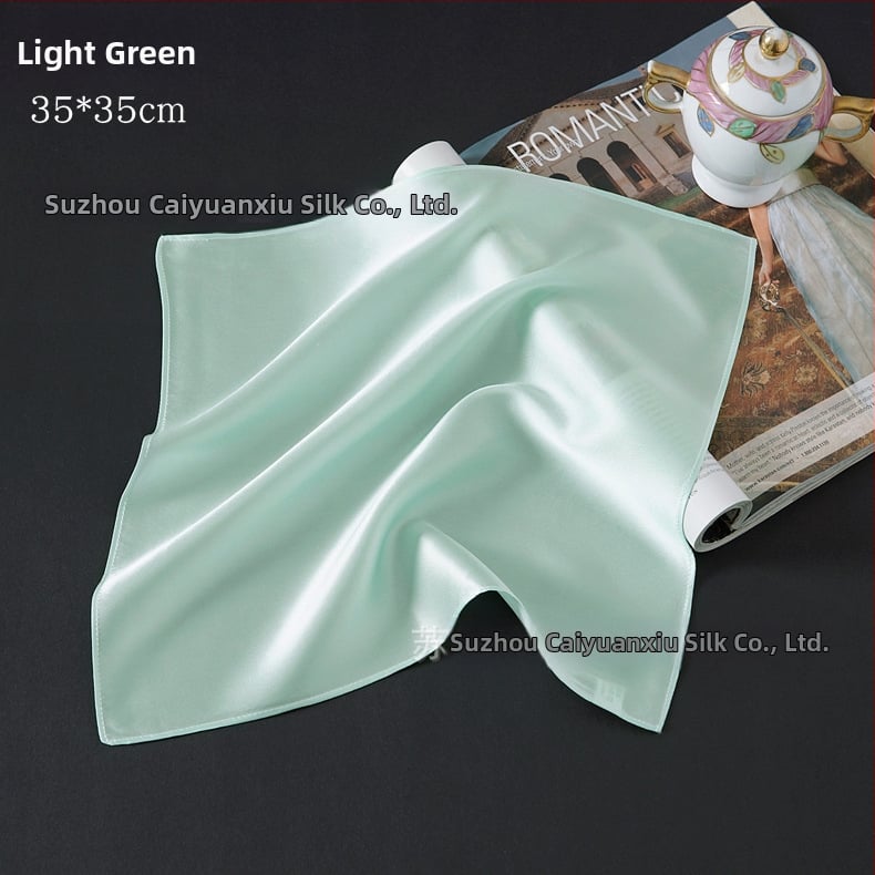 Носна кърпичка от мулберийска коприна, 12 г, 100% коприна, персонализирана обработка