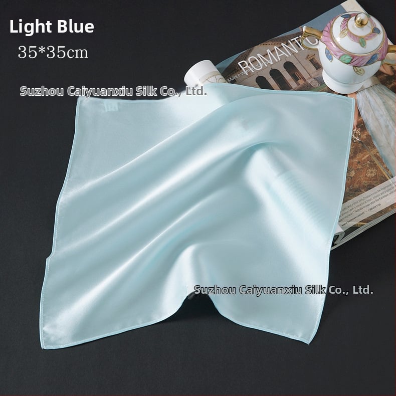 Носна кърпичка от мулберийска коприна, 12 г, 100% коприна, персонализирана обработка
