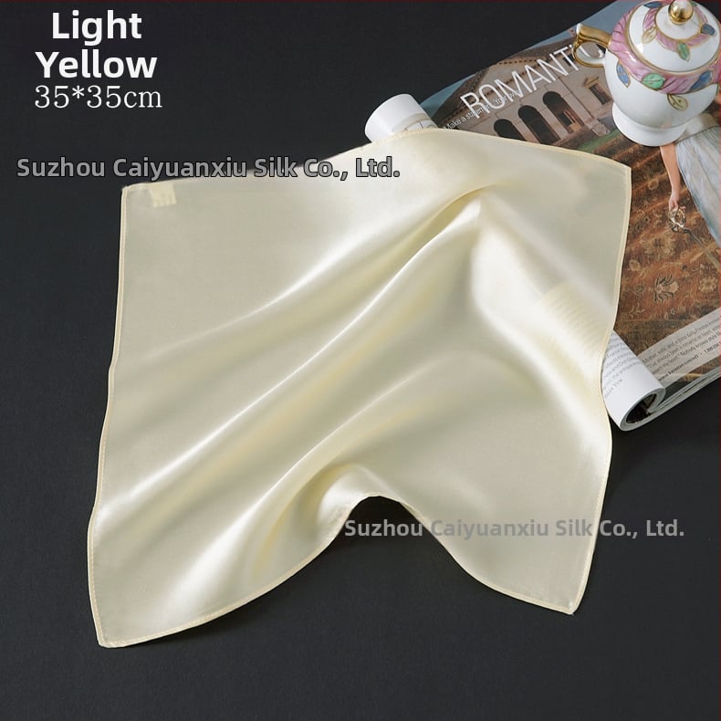 Носна кърпичка от мулберийска коприна, 12 г, 100% коприна, персонализирана обработка