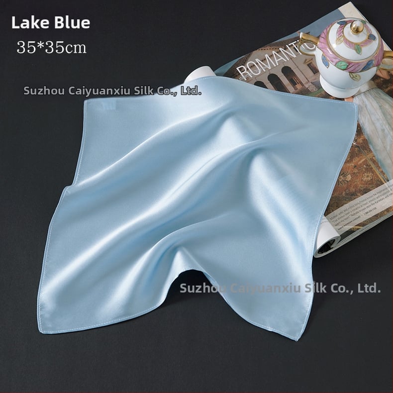 Носна кърпичка от мулберийска коприна, 12 г, 100% коприна, персонализирана обработка
