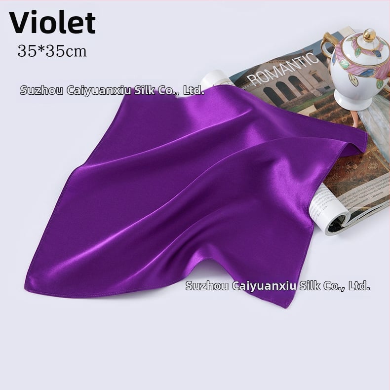 Носна кърпичка от мулберийска коприна, 12 г, 100% коприна, персонализирана обработка