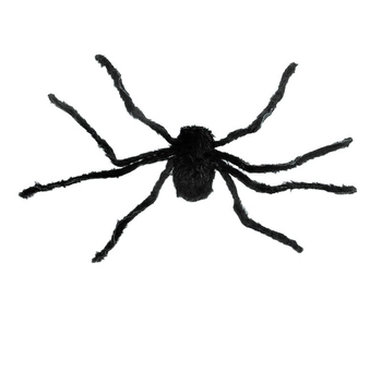 Halovēna pūkains Zirneklis – pakaramā dekora bāriem/KTV scenām, poliesters, festivāla stils