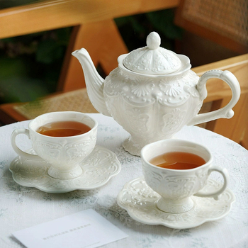 Κεραμικό σετ φλυτζανιών καφέ και πιάτων, σε νορδικό στυλ, μοντέλο 789-098, 0.5 kg, μονή συσκευασία