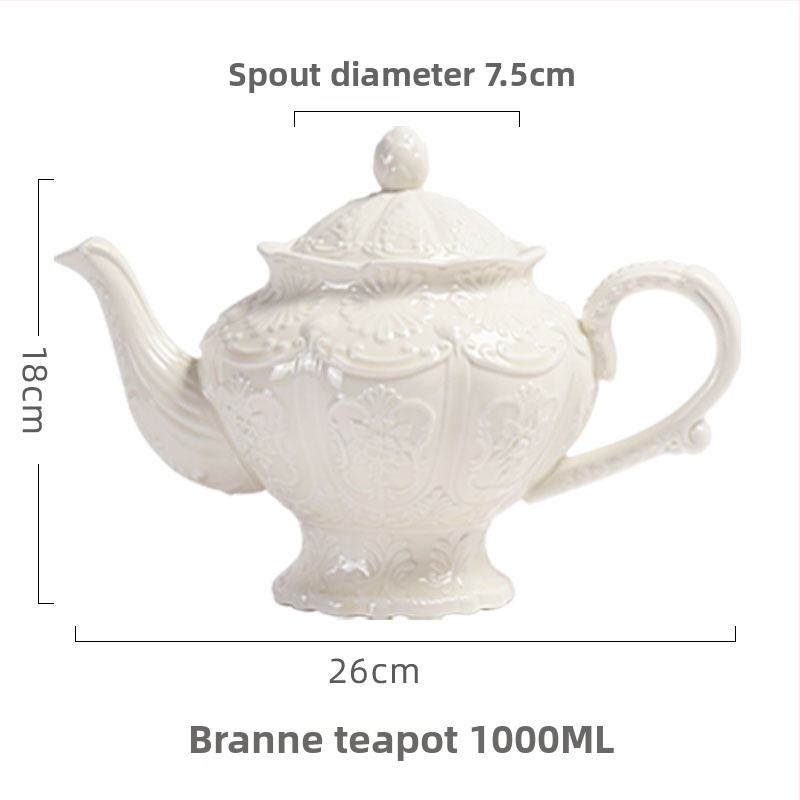 Κεραμικό σετ φλυτζανιών καφέ και πιάτων, σε νορδικό στυλ, μοντέλο 789-098, 0.5 kg, μονή συσκευασία