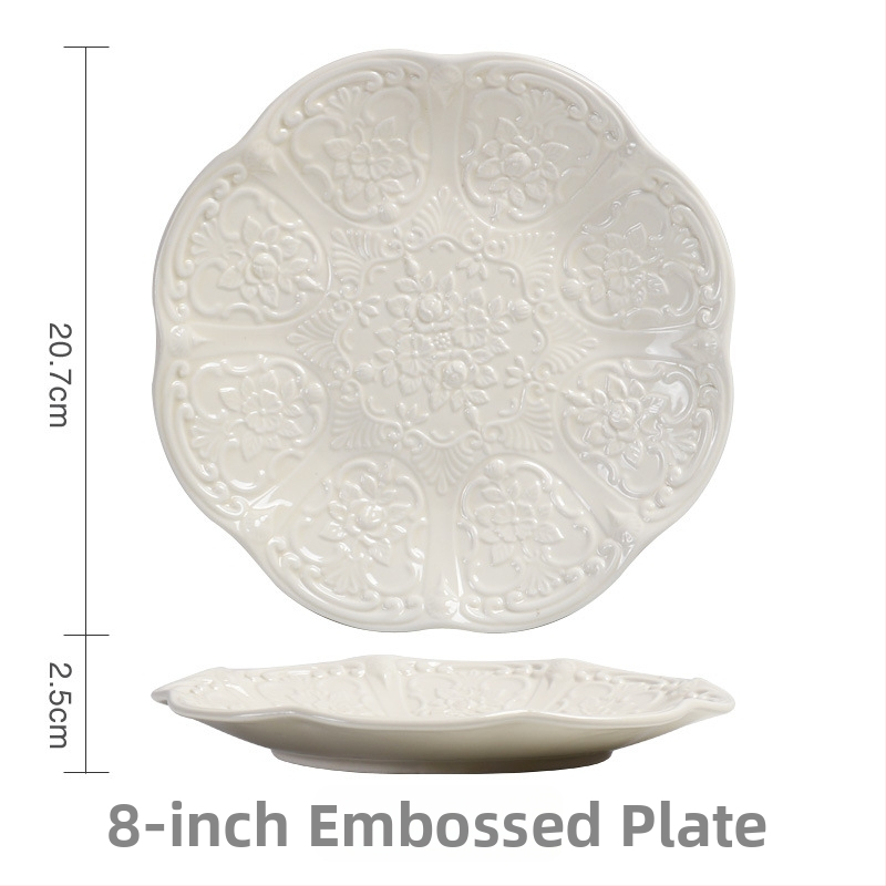 Κεραμικό σετ φλυτζανιών καφέ και πιάτων, σε νορδικό στυλ, μοντέλο 789-098, 0.5 kg, μονή συσκευασία