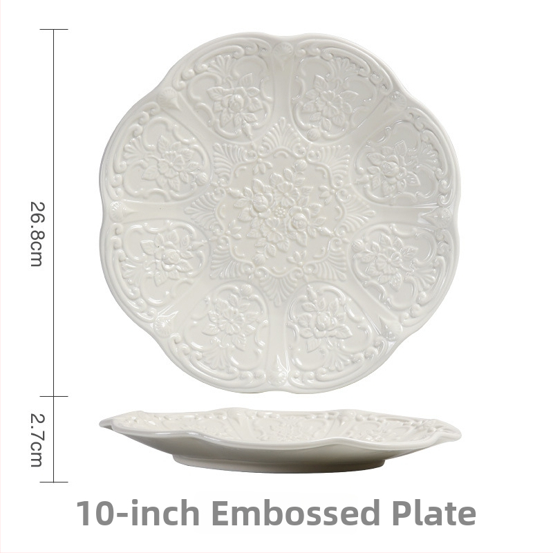 Κεραμικό σετ φλυτζανιών καφέ και πιάτων, σε νορδικό στυλ, μοντέλο 789-098, 0.5 kg, μονή συσκευασία