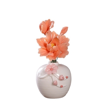 Porcelanska vaza — moderni minimalistički stil, stolna dekoracija, Materijal: porcelan, Pakiranje: standardno