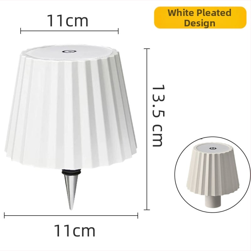 Vīna pudeles galda lampai ar RGB ambientā gaismu, metāla turētājs, radošs stils, OEM logotips, stāvošs dizains