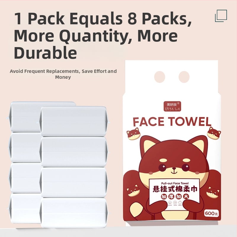 Μίας χρήσης πετσέτα καθαρισμού προσώπου, επιπλέον χοντρή, ίνες βισκόζης, απλό ύφανση, για τον καθαρισμό και την αφαίρεση μακιγιάζ